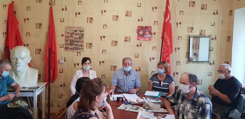 Коммунисты Сараевского и Чучковского районов выдвинули своих кандидатов в органы местного самоуправления