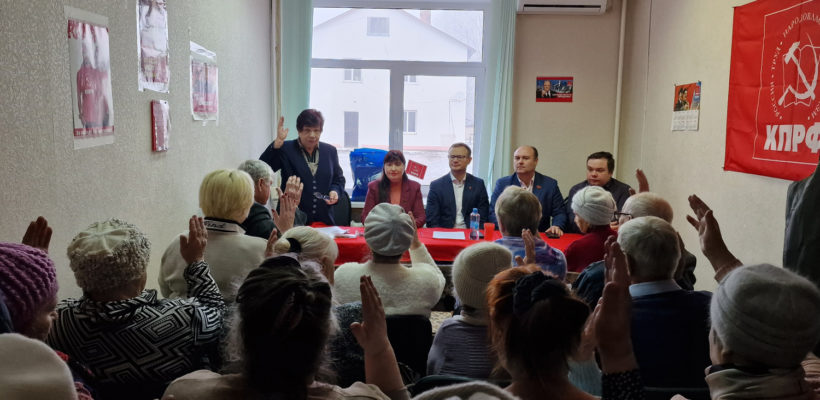 Состоялась рабочая поездка секретаря ЦК КПРФ Владимира Исакова в Рязанскую область