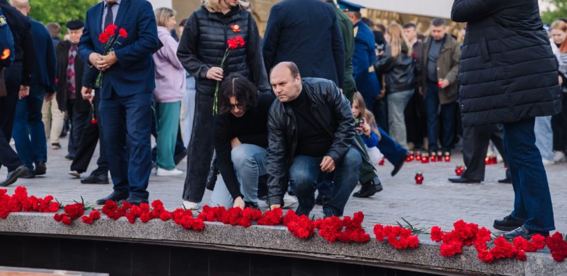 Рязанские коммунисты и комсомольцы приняли участие в акции «Я помню»