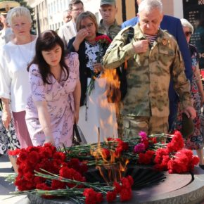 Рязанские коммунисты приняли участие в мероприятиях, посвященных Дню ветеранов боевых действий