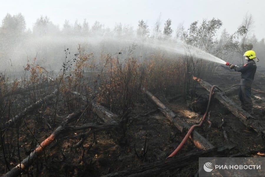 Первый секретарь ЦК ЛКСМ Владимир Исаков комментирует ситуацию с пожарами в Рязанской области