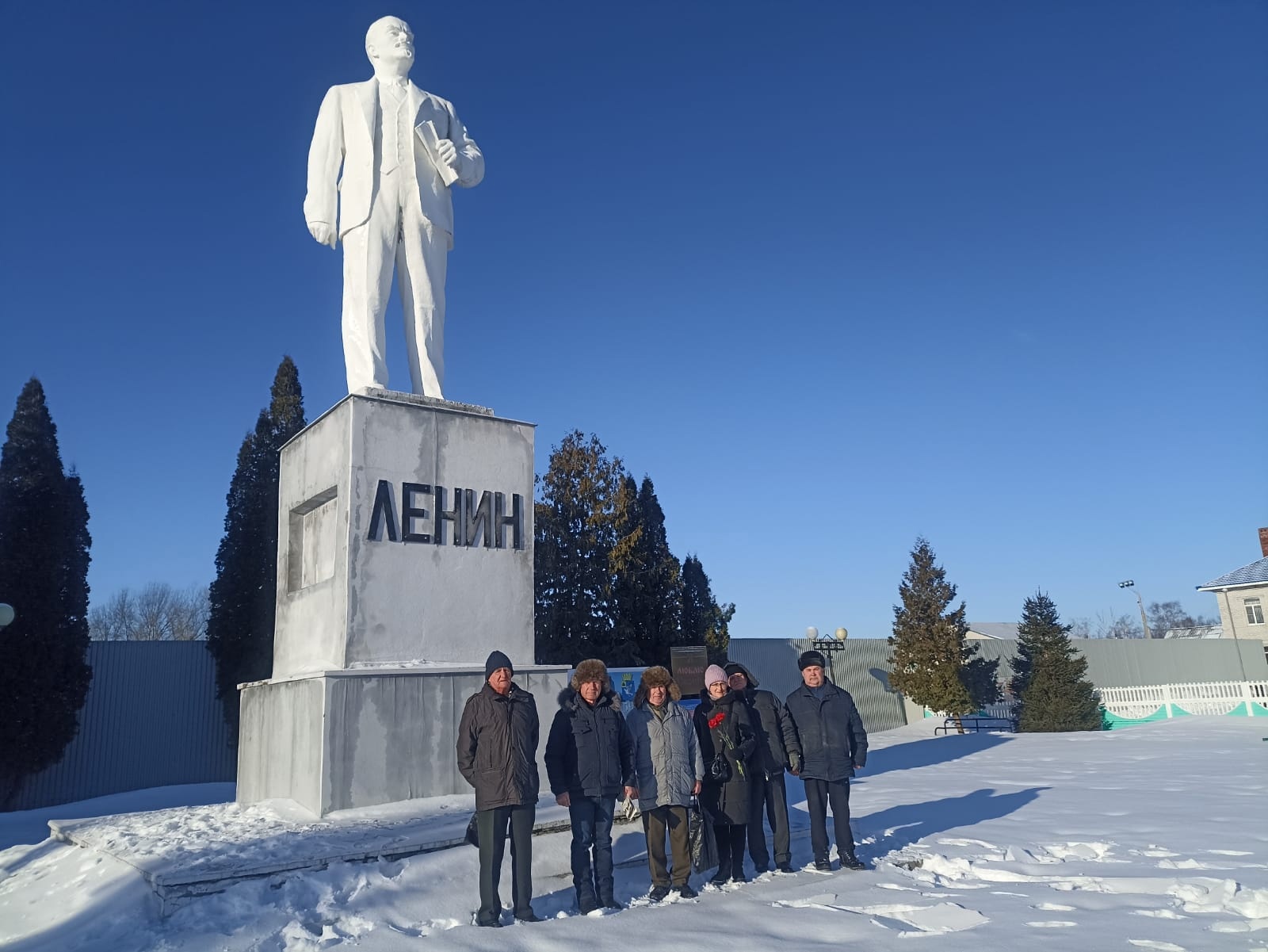 В Скопине почтили память В.И. Ленина