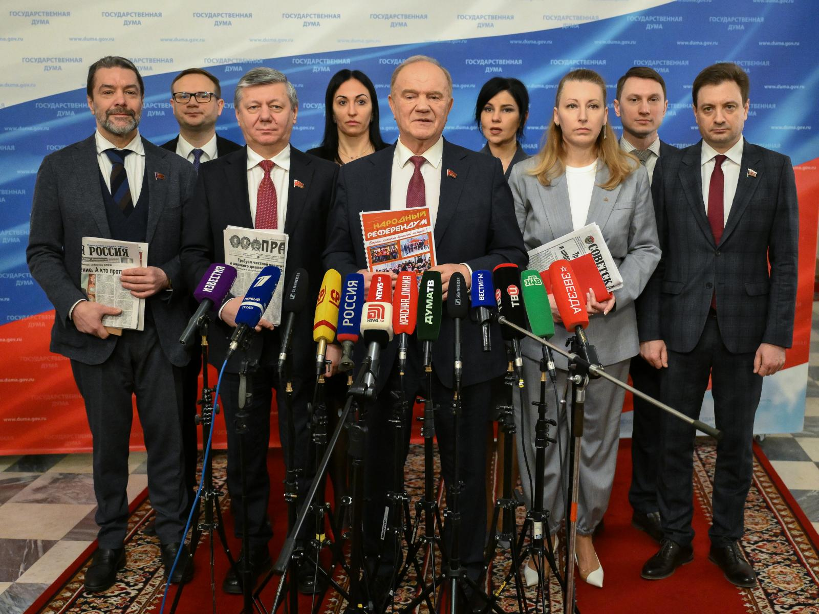 Г.А. Зюганов: Правительство должно ознакомиться с нашими предложениями!