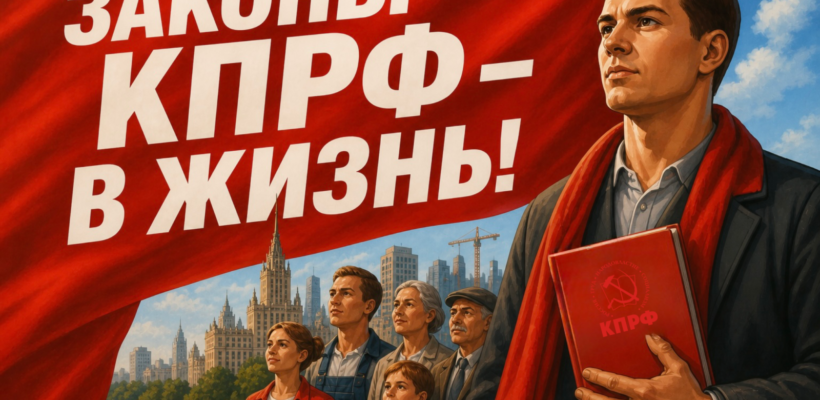 Законы КПРФ – в жизнь!