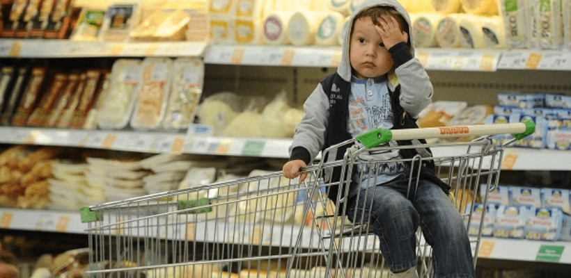 Более 60 процентов россиян тратят на продукты около половины своего ежемесячного дохода