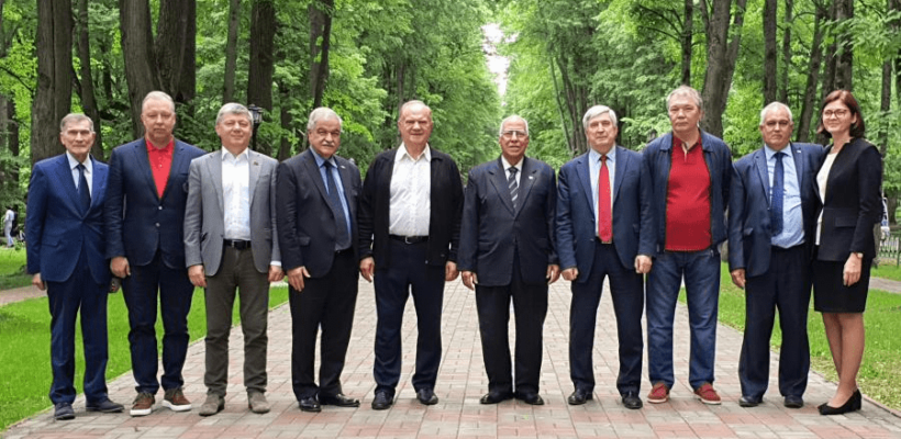 Геннадий Зюганов и его заместители встретились с делегацией Кубы во главе с зампредседателя Совета Министров страны Рикардо Кабрисасом