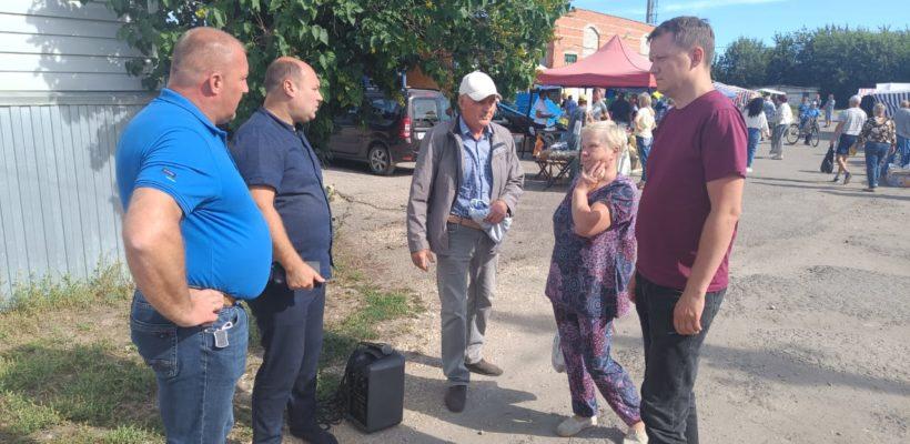 Команда кандидата в губернаторы от КПРФ посетила Сасовский район