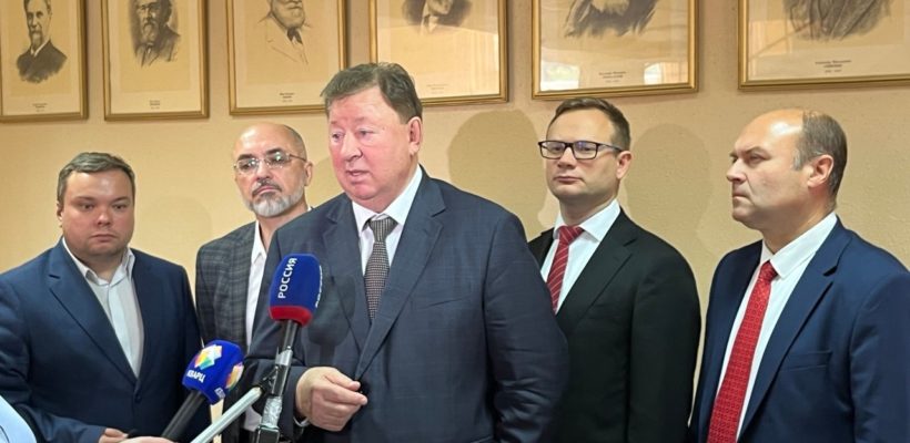 Председатель Комитета ГД по аграрным вопросам, академик Владимир Иванович Кашин посетил Рязанский государственный агротехнологический университет имени П.А. Костычева