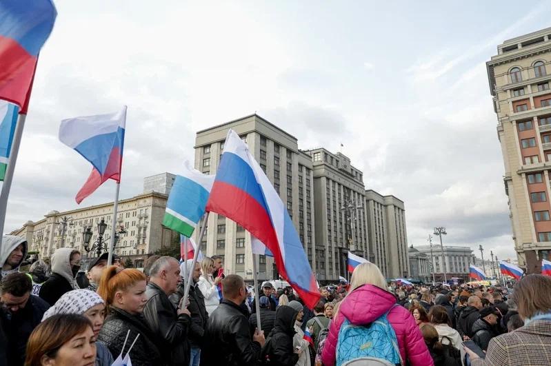 Г.А. Зюганов посетил патриотический митинг-концерт в центре Москвы