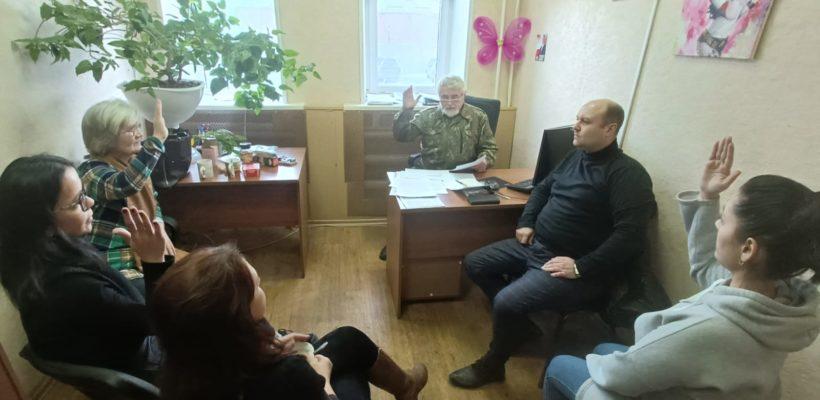 В Рыбновском районном отделении КПРФ прошло общее собрание коммунистов