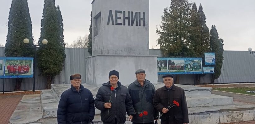 Годовщина Великого октября в Скопине